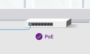 Network switch with Power over Ethernet