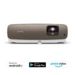 Projecteur vidéo de cinéma maison 4K HDR premium alimenté par Android TV Benq W2700i