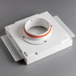 Diffuseur carré KVADRO 100 – Insufflation / Extraction avec régulateur de débit – Image 3