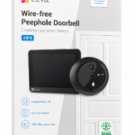 EZVIZ HP4 WiFi Full HD 1080P – Judas Numérique Intelligent avec Écran 4.3" et Appel Vidéo