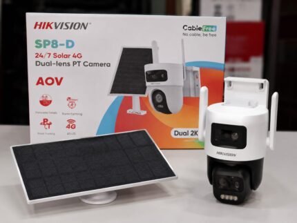 Caméra Solaire 4G SP8-D Double Objectif PTZ 2K avec Panneau Solaire